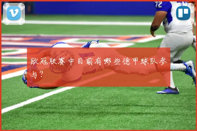 欧冠联赛中目前有哪些德甲球队参与？